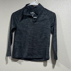 Charles River Dark Heather Quarter-Zip Pullover